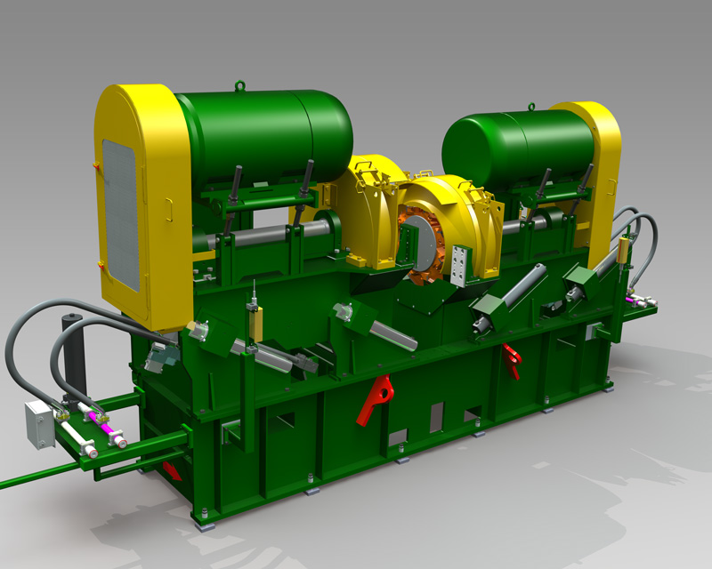 Système d'équarrissage « Vee-Chipper » USNR 3