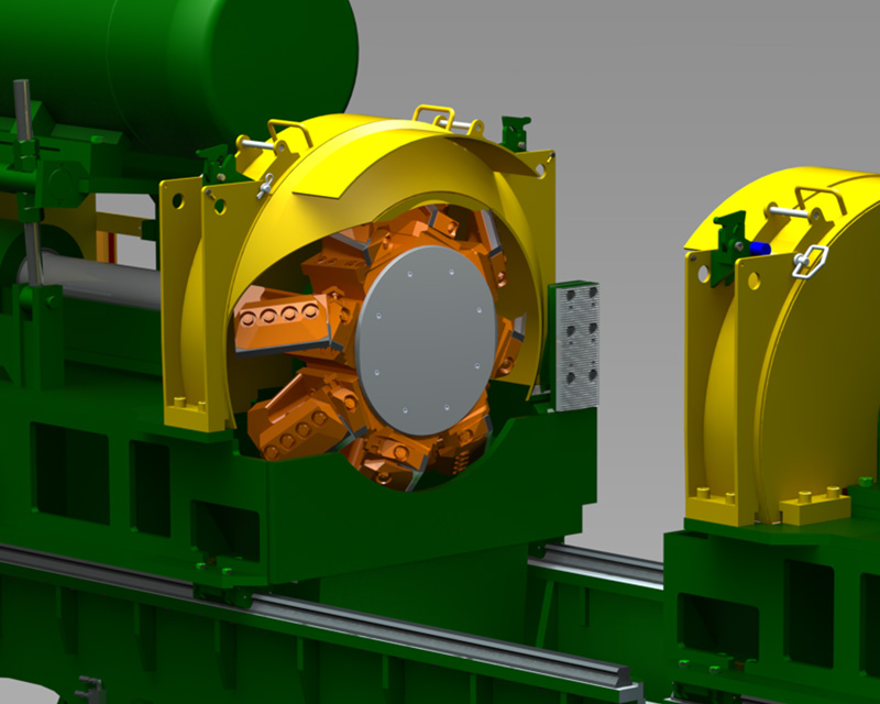 Équarrisseuse déchiqueteuse horizontale USNR 2