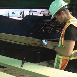 Commande mobile de l'usine « MyMill » USNR
