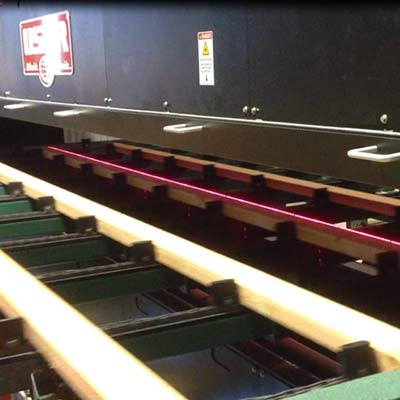 Optimiseur d'ébouteuse « Sawmill Suite » USNR scierie 3