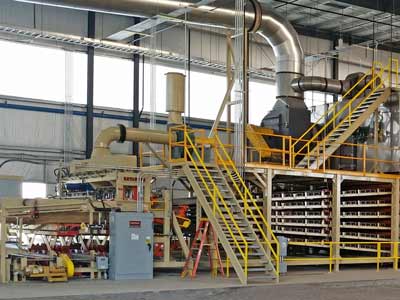 Alimneteur de séchoir de placage USNR