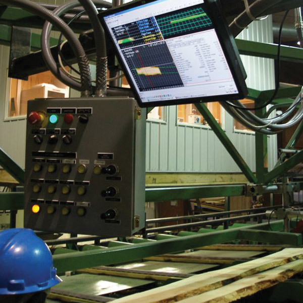 Optimiseur de déligneuse « MillExpert » USNR scierie 2