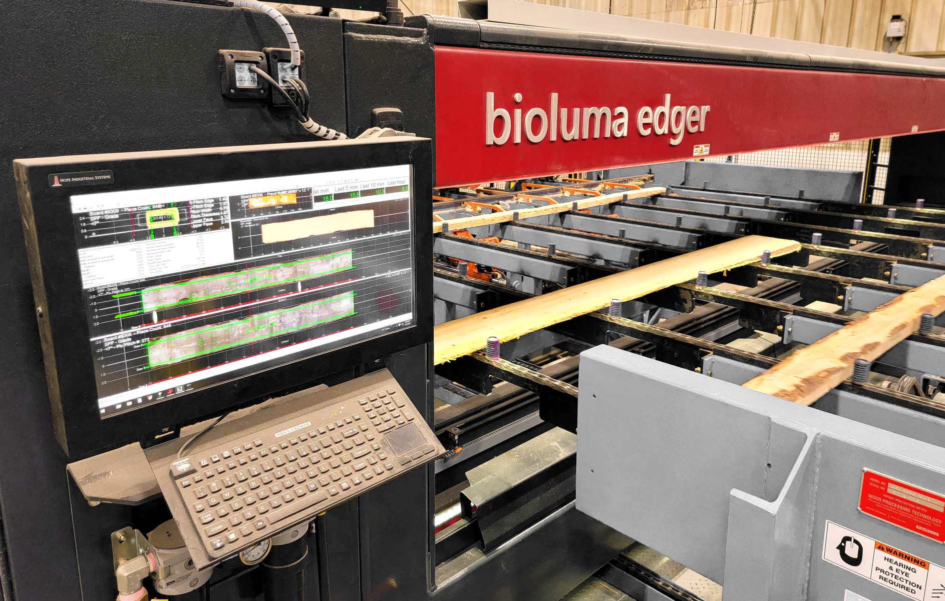 Bioluma Sawmill Grade Optimizer USNR 3