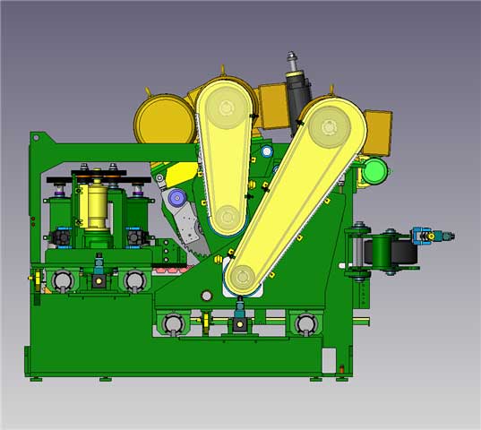 Module de Scie Circulaire à Arbres Quadruples USNR 3